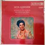Licia Albanese, RCA Italiana Orchestra*, René Leibowitz - Licia Albanese Sings Songs Of Verdi And Italian Folk Songs (19495)
