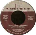 The Chordettes - The Wedding / I Don't Know - I Don't Care (Souvenir D'Italie) (38374)